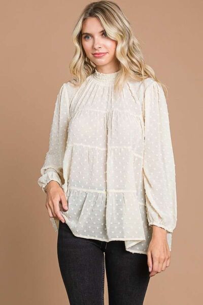 Swiss Dot Blouse